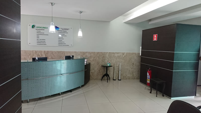 Recepção da Otoclínica
